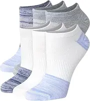 [Hanes] Performance No Show, Lightweight X-Temp Cooling Socks for Women, 6-Pack