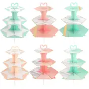Dessert Stand Made by Paper Easy to Assemble Suitable for Cupcake Muffin