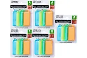 20x Keyring Plastic Key Tags With Ring Keys Identity Card Bag Luggage Label Asst