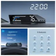 Car OBD2 GPS Head-Up Display HUD Multi-function Gauge Speedometer Water Temp (for: Honda Civic)