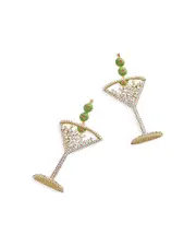 Baublebar Pimento Memento Crystal Martini Drop Earrings
