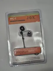 J K MIC-J 044 Lavalier Lapel Clip On Omni-directional Condenser Microphone