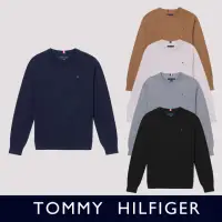 在飛比找momo購物網優惠-【Tommy Hilfiger】TOMMY 經典圓領Logo