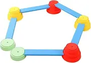 11pcs Kids Balance Board, Colorful Stepping Stones Set, Non-Slip Balance Blocks, Toddlers Obstacle Courses, Promote Children's Coordination/7581 (Color : OneColor)