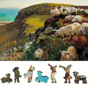 Wooden Jigsaw Puzzle for Adults by FoxSmartBox - 300 Pieces - Our English Coasts