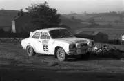 Charles Samson & Alec Samson, Ford Escort WRC RAC Rally Racing 1975 Old Photo 1