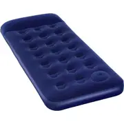 Single Size Inflatable Air Matress - Navy Blue