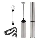 Versatile USB Rechargeable Milk Frother Whisk Mixer Multi Purpose Frothing