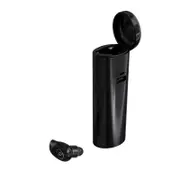V21 Wireless bluetooth 5.0 Earphone Portable Single Earbuds Heavy Bass HD Calls Headphone with 2200mAh Power Bank BLACK COLOR