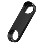 For Google Nest Doorbell Wired 2nd Silicone Cover Waterproof UV Weather Resistant Protective Cover D Black