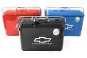 Black Chevy Vintage Drink Cooler Classic Genuine Chevrolet 50's 60's 70's Style