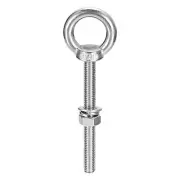 Lifting Eye Bolt, 1 Set M8 x 70mm Eye Bolt with Nut Washer