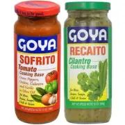 Goya Sofrito Tomato and Culantro Cooking Base 12oz Pack of 2 for Rice Soup Stews