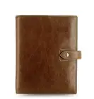 Filofax A5 Size Malden Organiser Planner Diary Book Ochre Leather 025847