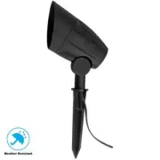 HAMPTON BAY Low Voltage 50-W Black Outdoor Landscape Flood Light T3 Bulb
