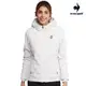 【LE COQ SPORTIF 法國公雞】休閒經典羽絨外套-女款-白色-LWS62330