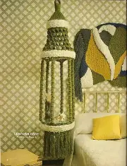 Retro Macrame Cage Hanging Table Pattern - Craft Book: #AC1 Accents