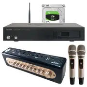 ACNOS SK9018PLUS with Mi-30s Mixer & Wireless Microphones Bundle