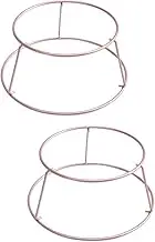 ABOOFAN Daily Use Cake Cooling Rack Wear Resistant Baking Stand for Cooling Cakes Cupcakes Cookies Finish for Home Bakery Food Stores