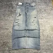 Balenciaga Trompe L'oeil Distressed Baggy Sweatpants Garde-Robe New W Tags Small