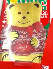 Holiday Teddy Advent Calendar Assorted Chocolate Candy Box Large 7.2 oz BB 4/25