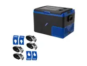 Kings Escape 65 Fridge/Freezer 12/24V camping+ Fridge Tie-Down Kit (4-Pack)