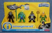 IMAGINEXT DC SUPER FRIENDS HEROES & VILLAINS MANTA VS AQUAMAN & K CROC VS BATMAN