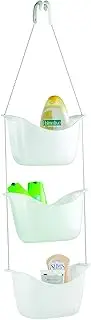 [Umbra] Bask Shower Caddy, 11-1/4" x 5-1/4" x 36-1/2" h, Off-White