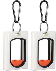 Snblzhef Glow in the Dark Zip Tie Holder 2PCS, Portable and Handy Cable Organizer Accessory