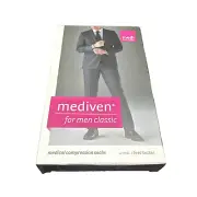Mediven Men Tan Medical Compression Socks Classic 30-40 mmHg Calf High C240134