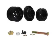 KRC Serpentine Pulley Kit w/SBC Head Mount