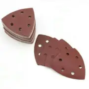 50Pcs Triangle Sandpaper Sanding Sheets Paper Pads 60-240 Grit Sets 90mm Quality