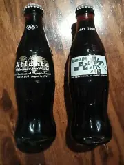 NEW Unopened Coke Coca Cola Summer Olympics 1996 Atlanta USA Glass Bottle