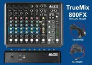 NEW Alto Professional TrueMix 800FX 8-channel 8CH Analog Mixer w Multi-FX 800 FX