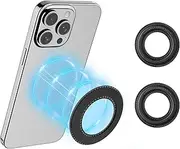 Nillkin 2 Pack Magsafe Magnetic Phone Holder - Universal Wall/Car/Shower Mount for iPhone 16/15/14/13/12 Pro Max & Pro | Bathroom, Kitchen, Mirror Sticker Stand (Black)