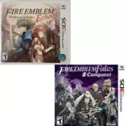 Fire Emblem Echoes: Shadows of Valentia & Fates: Conquest 3DS New Game Bundle
