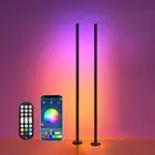 Smart LED Floor Lamp RGB Remote & APP Control Music Sync Corner Lighting Timer M
