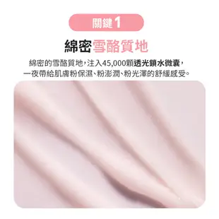 LANEIGE 蘭芝 粉澎潤睡美人晚安面膜3ml 柔嫩 光滑 修護 官方旗艦店(完全贈品)