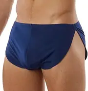 [Ychnaim] Men's Running Shorts with Large Split Sides