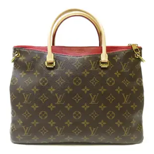 LOUIS VUITTON LV 路易威登 原花手提肩背兩用包Pallas MM M41147 【BRAND OFF】