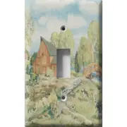 SnazzySwitch Down On The Farm Decorative Light Switch Plate Cover