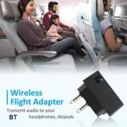 AK3046E Bluetooth 5.0 Airplane Transmitter with 3.5 mm Jack Audio Adapter Dongle