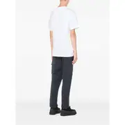 [Stone Island] Stone Island Logo-patch T-shirt M WHITE