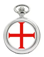 Knights Templar Cross Pocket Watch