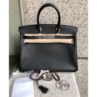 在飛比找蝦皮購物優惠-Hermès Birkin 🐎35 黑色銀扣 epsom 柏