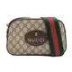 Gucci 虎頭綠紅綠織帶相機斜背包（476466-咖）_廠商直送