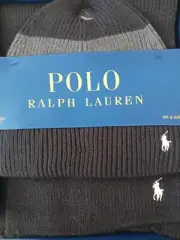 NEW HAT AND SCARF POLO RALPH LAUREN FOR A MAN