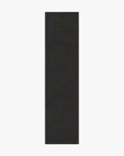75' x 305' | Machine Washable Runner Rug | Kid & Pet Friendly | Indoor Rug | Prisma Soft Black Rug | Ruggable