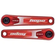 Hope E-Bike Crankset No Spider for Specialized - Red Size 165mm