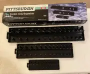 Socket Organizer Tray Pittsburgh 3 Piece SAE Brand New